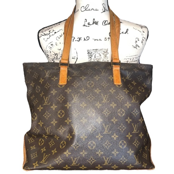 LOUIS VUITTON LV Authentic Cabas Mezzo TH0032 Shoulder Bag Code Large Tote Bag - Picture 4 of 16